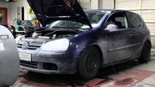 Matt Collins' 2008 VW Rabbit N/A Tuned 2.5L Dyno Run