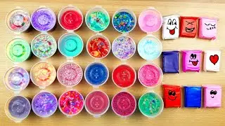 Slime Smoothie - Mixing Old Slimes and More Stuff and Clay