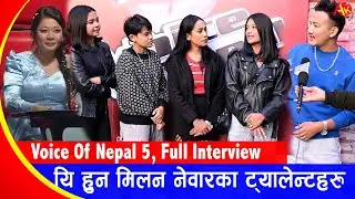 The Voice of Nepal Season 5 - 2023 | Coach Milan Newar Team | Knockouts Round | Interview
