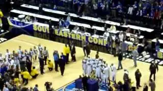 2010 SEC Champion UK Wildcats Trophy Ceremony
