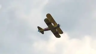 Stearman flying at Golden Age Air Museum 9/4/22