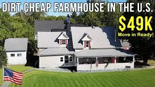 DIRT-CHEAP MAINE FARMHOUSES for Sale RIGHT NOW