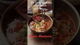 Top 5 pa&iacute;ses com a melhor comida mediterr&acirc;nea