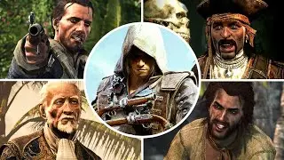 Assassin's Creed 4 - Todos los Jefes en Español // All Bosses 4K