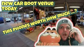 NEW CAR BOOT VENUE ! What a GREAT RESULT ! CARBOOT SALE VLOG