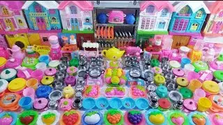 6 minutes Satisfying with Unboxing Hello Kitty miniature Kitchen Set | Barbie 🎎Toys Unboxing Kitchen
