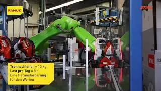 STIHL geht mit kollaborativem Roboter von FANUC neue Wege  | STIHL Case Study