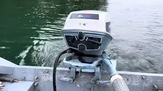 Best fishing motor ever. Slow troll OMC 6h 1979