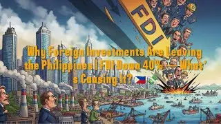Почему иностранные инвестиции уходят с Филиппин | Прямые иностранные инвестиции сократились на 40...