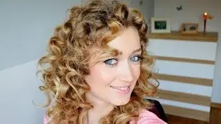 Locken ohne Hitze mit Papilotten - Korkenzieherlocken - LeileiStyle