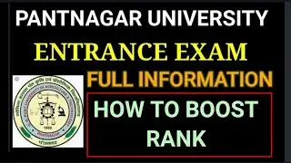 How to score under 400 - Rank in Pantnagar Exam | PANTNAGAR UNIVERSITY