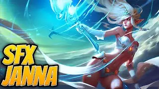 JANNA ABILITIES | Sound Effects | League of Legends
