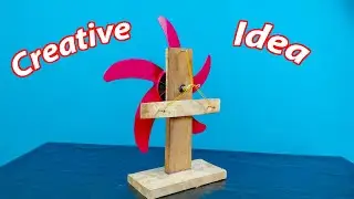 Self Running Free Energy Fan Device 100%. How to make Free Energy Fan at Home
