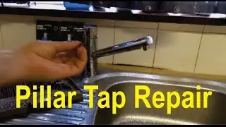 How to fix a stiff pillar / mixer tap - install new cartridge.