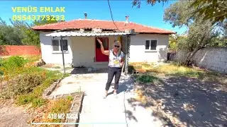 BALIKESİR MANYAS FİYATI 2.250.000 KOCAGÖL DE 418 M2 ARSA İÇİNDE MÜSTAKİL BAHÇELİ EV