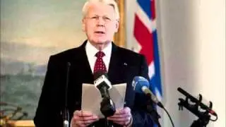 &Oacute;lafur Ragnar um m&aacute;lsskotsr&eacute;tt forsetans