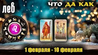 Лев ♌ Прогноз с 1 по 10 февраля