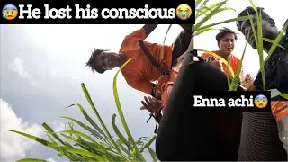 🥺He lost his conscious😭|💔he fell down in main road😰| 🇮🇳Chennai to Singapore🇸🇬 walk and lift