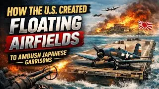 How American Engineers Built “Floating Airfields” That Shocked Japanese Garrisons