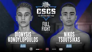 Combat Strike 5: Dionysis Kondylopoulos vs. Nikos Tsoutsikas Full Fight