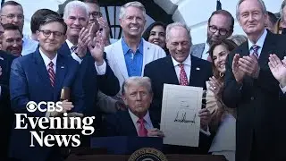 Trump signs 