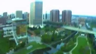 Drone Video at Brown's Island Downtown Richmond, Virginia