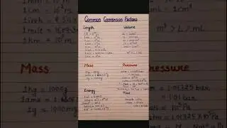 Physics Unit Conversion &ndash; No More Confusion! 🧠 #physics #physicswallah #physicsfundamentals