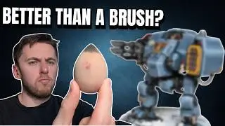 Can You Paint a Dreadnought with a Makeup Egg
