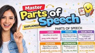 Parts of Speech Explained 📚 | Short & Clear
