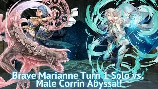 Brave Marianne Turn 1 Solo vs. Legendary Male Corrin Abyssal! [FEH]