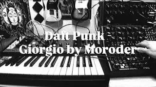 Moog Sound Studio 3 | Grandmother | Daft Punk - Giorgio by Moroder (Synth Cover)