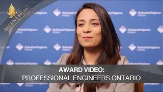 Professional Engineers Ontario | Interview Style Award Winner Video | Mehwish Obaid