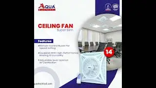 Aqua Electrical Ceiling Fan