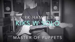 MASTER OF PUPPETS Guitar Idea Lekcja: Solo cover + tutorial w/tab. Kirk's mistake. Studio vs Live.