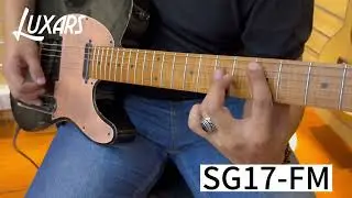 Luxars SG17-FM electric guitar