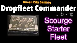 Dropfleet Commander Unboxing: Scourge Starter Fleet