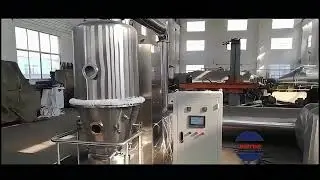 GFG High-Efficiency Fluid Bed Dryer Animation | Pharmaceutical & Food Granule Drying