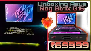 UNBOXING ASUS ROG STRIX G15 | i5 10th gen 10300H | GTX 1650Ti | 144Hz #asusrog#unboxing#gaminglaptop