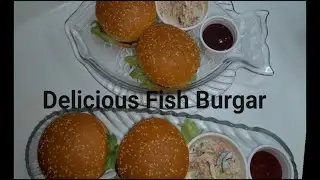 Fish Burger Recipe by KhaanPeen