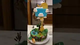 animal cake#cake# jungle book  cake#pet cake#brithday cake #birtdaycelebration#bingocake #happycakes