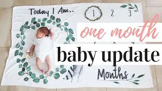 ONE MONTH BABY UPDATE | REFLUX AND TEAM NO SLEEP