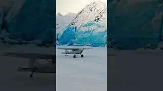 Alaskan bush planes and glaciers go well together!  #alaska #bushplane #glacier #alaskaadventure