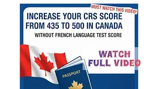 Canada Good news Increase your CRS | watch full video #canada #ircc #canadapr #canadaimmigration