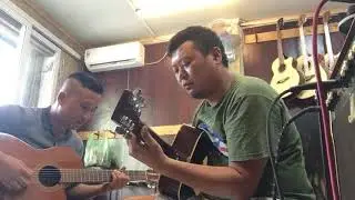 Rann na mona guitar L&ecirc; Thuận & T&ugrave;ng B&eacute;o