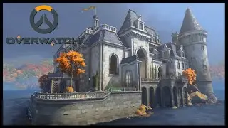 Chateau Guillard - Overwatch |🎧 Ambient Soundscape 🎧| ASMR | Secluded French Manor with Thunderstorm