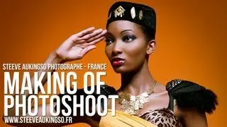 MAKING OF - PHOTOS SHOOTING - STEEVE AUKINGSO