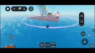 Playing survive 101 nights on a raft dont have alot of storage so video is short