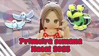 NATAL 2025 CHEGOU! [primeira semana] 🎄☀️