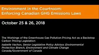 The Workings of the Greenhouse Gas Pollution Pricing Act as a Backstop Carbon Pricing Legislation