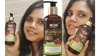 WOW Apple Cider Vinegar Shampoo Honest Review !